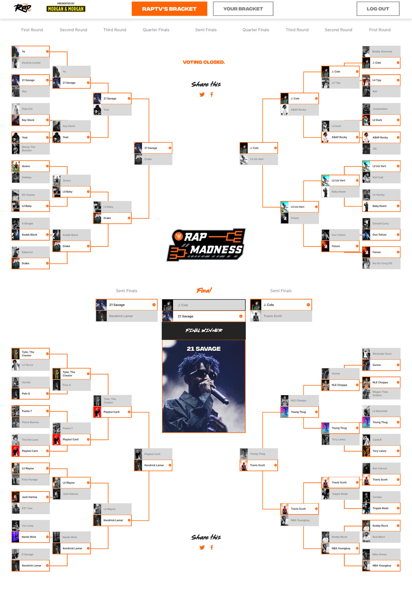 Rap Madness 2023 Campaign